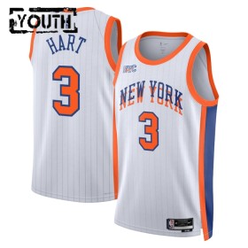 Dres New York Knicks Josh Hart Nike 2024-25 City Edition Bijela Swingman - Dječji